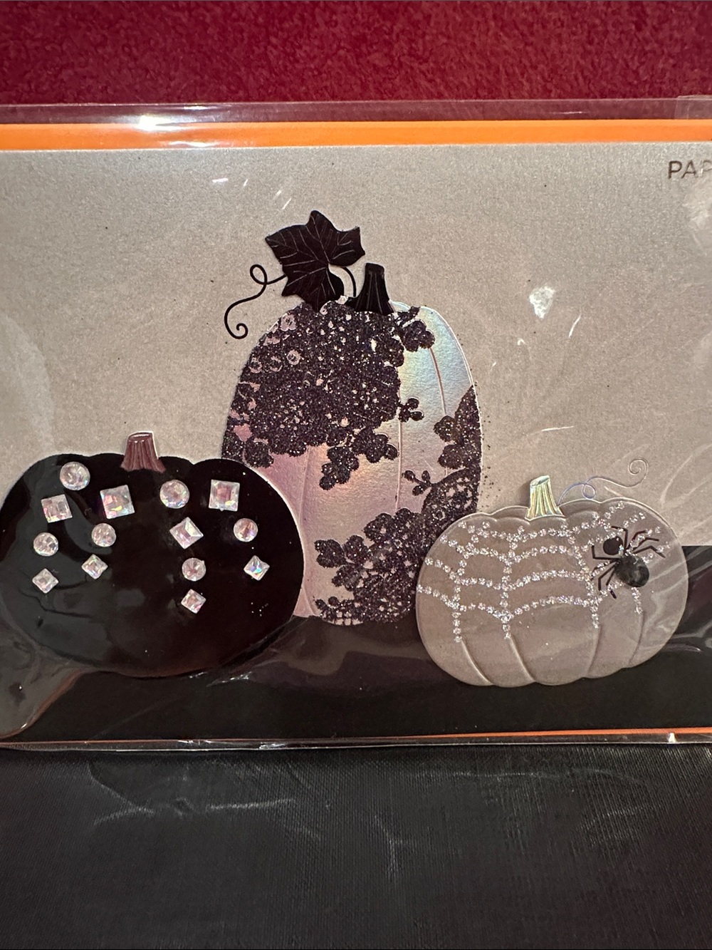 PAPYRUS Halloween Party Decorations cards set– Orange and Black - Picture 4 of 7